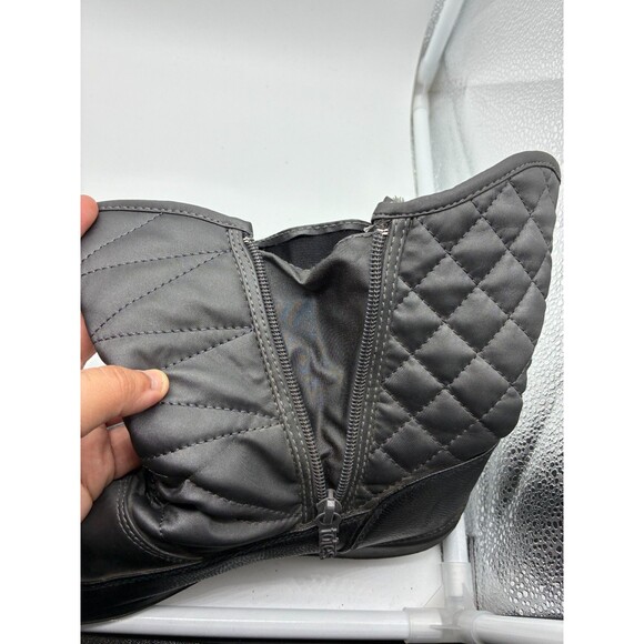 Totes Women's Waterproof Insulated Winter Boots Sz 8 Quilted Anti-Skid Sole - Picture 8 of 8